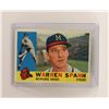 Image 1 : 1962 WARREN SPAHN BASEBALL CARD HOF