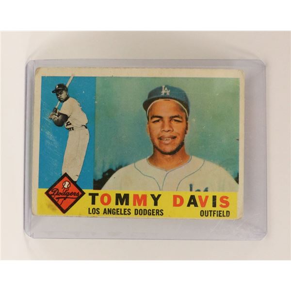 1960 TOMMY DAVIS ROOKIE CARD