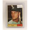 Image 1 : 1961 ROGER MARIS BASEBALL CARD