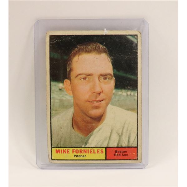 1961 MIKE FORNIELES BASEBALL CARD
