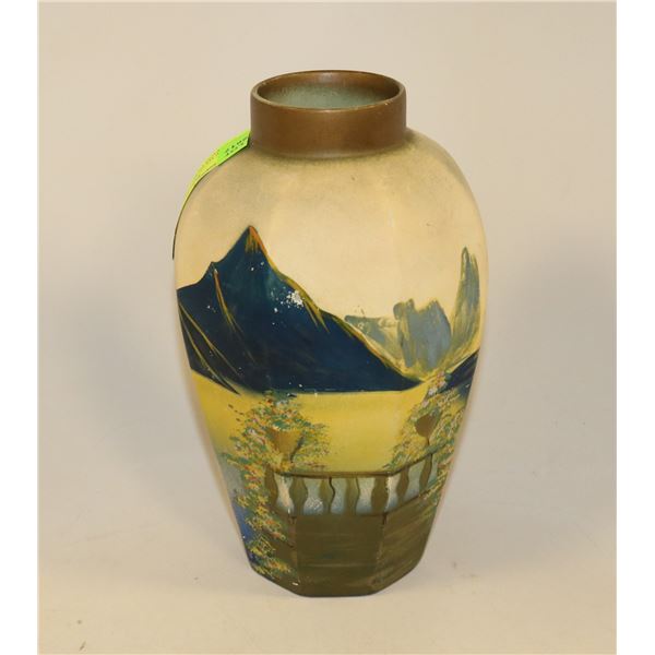 ANTIQUE HAND PAINTED BRENTLEIGH VASE