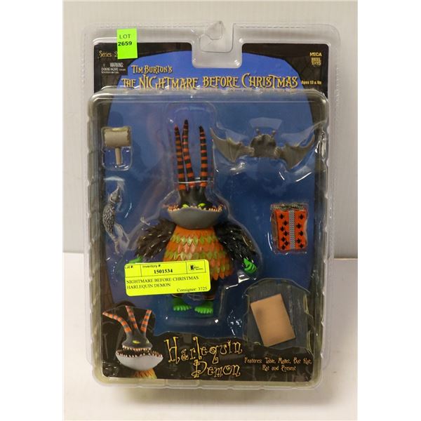 NIGHTMARE BEFORE CHRISTMAS HARLEQUIN DEMON