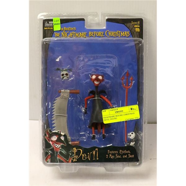 NIGHTMARE BEFORE CHRISTMAS DEVIL FIGURE