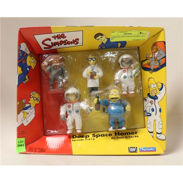 SIMPSONS DEEP SPACE HOMER GIFT SET