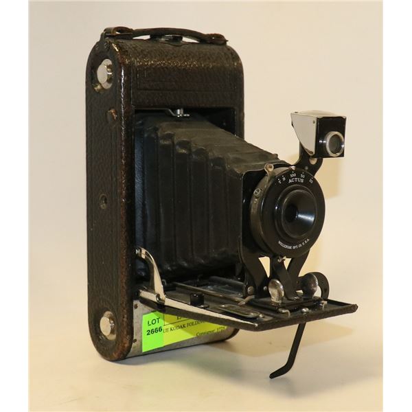 ANTIQUE KODAK FOLDING CAMERA