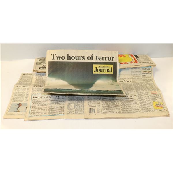 1987 EDMONTON JOURNAL SPECIAL TORNADO EDITION
