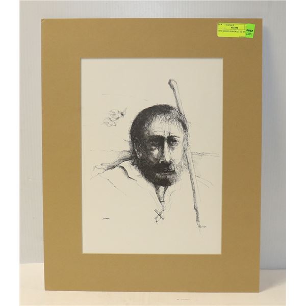 1975 SIGNED PORTRAIT OF ANDREW