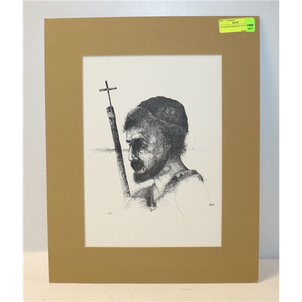 1975 SIGNED PORTRAIT OF PHILIP