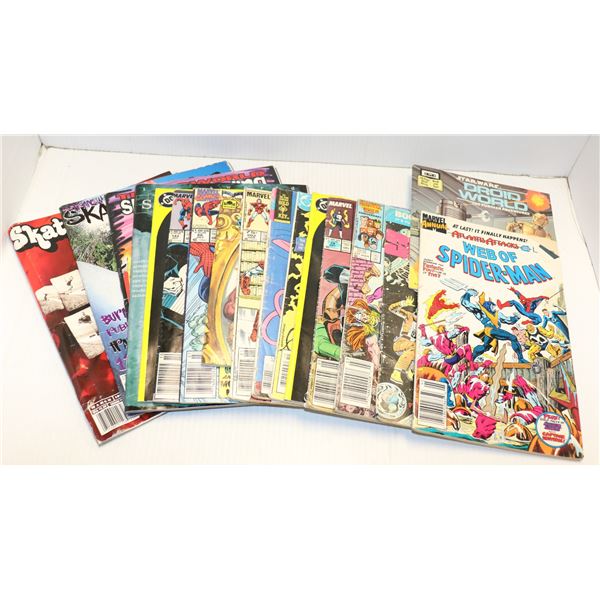 ASSORTED VINTAGE COMICS AND MAGAZINES