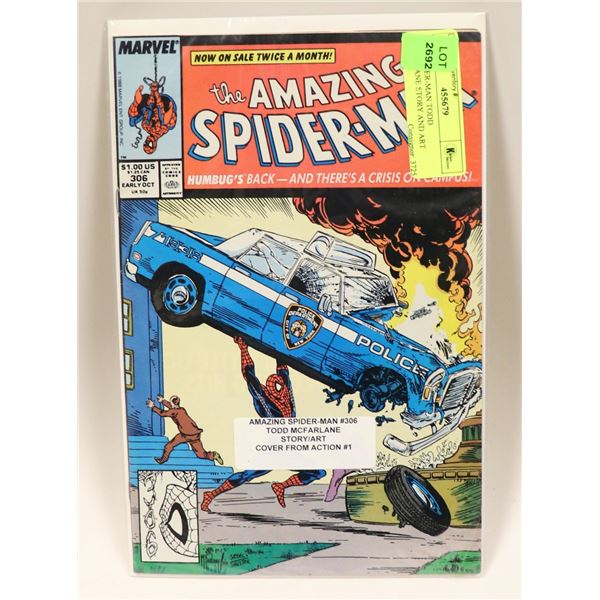 1988 SPIDER-MAN TODD MCFARLANE STORY AND ART