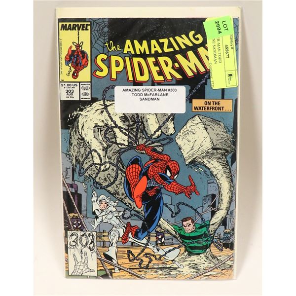 1988 SPIDER-MAN TODD MCFARLANE SANDMAN