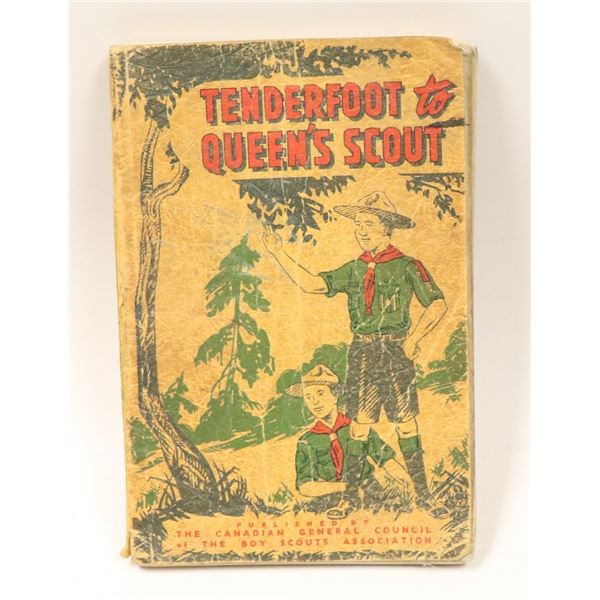 1952 BOY SCOUT MANUAL TENDERFOOT TO QUEEN SCOUT