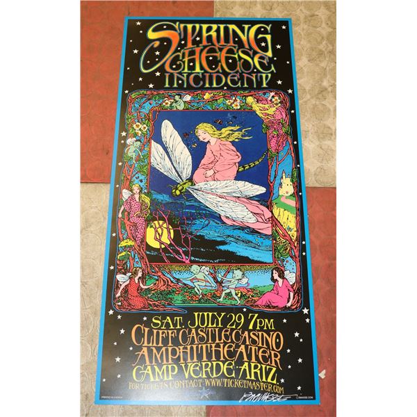 SPRING CHEESE INCIDENT CONCERT POSTER SIGNED BOB