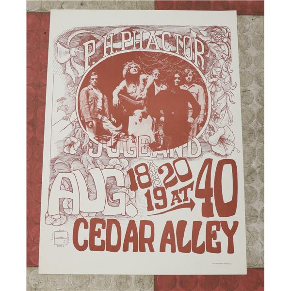 PH PHACTOR CONCERT POSTER SAN FRANSISCO