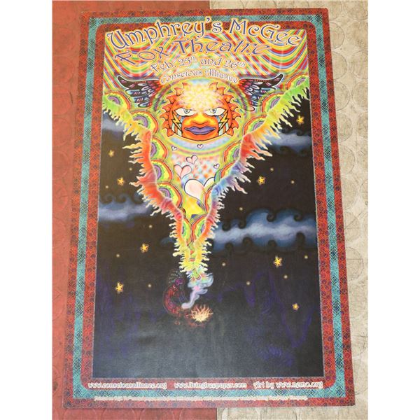 UMPHREY MCGEE CONCERT POSTER