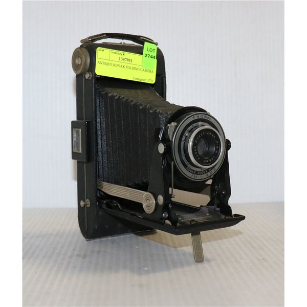ANTIQUE KODAK FOLDING CAMERA
