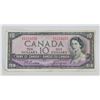Image 1 : 1954 CANADIAN $10 BILL COLLECTIBLE