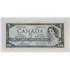 Image 1 : 1954 CANADIAN $5 BILL COLLECTIBLE