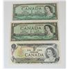 Image 1 : LOT OF THREE VINTAGE CANADIAN $1 BILLS