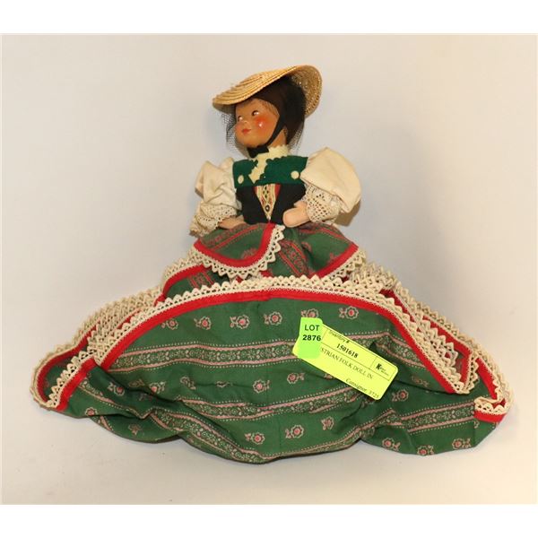 1950S AUSTRIAN FOLK DOLL IN DRESS