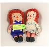 Image 1 : ORIGINAL 50S RAGGEDY ANNE AND ANDY DOLLS