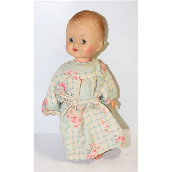 1950S STAR BRAND SIPPING DOLL BLUE DRESS