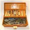 Image 1 : SET OF ANTIQUE TELEPHONE REPAIR TOOLS IN CASE