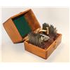 Image 1 : ANTIQUE WATCHMAKERS TOOL SET IN WOODEN CASE