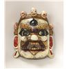 Image 1 : HAND PAINTED WOODEN NEPALESE MASK