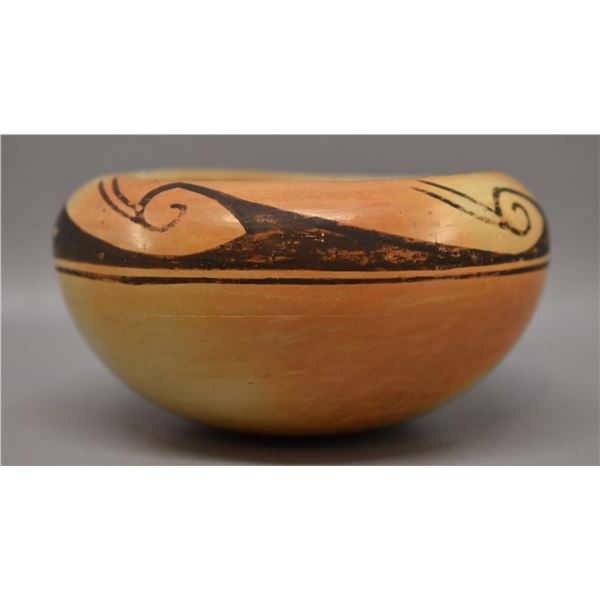 NATIVE AMERICAN HOPI POTTERY BOWL