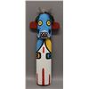 Image 1 : NATIVE AMERICAN HOPI KACHINA BY SV