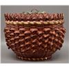 Image 1 : NATIVE AMERICAN PENOBSCOT BASKETRY CONTAINER