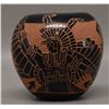 Image 3 : NATIVE AMERICAN SAN JUAN POTTERY VASE  BY TOM AND SUE TAPIA