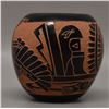 Image 4 : NATIVE AMERICAN SAN JUAN POTTERY VASE  BY TOM AND SUE TAPIA