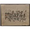 Image 1 : NATIVE AMERICAN HOPI DRAWING BY NEIL DAVID