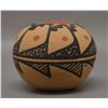 Image 2 : NATIVE AMERICAN JEMEZ POTTERY BOWL SIGNED JSC