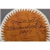 Image 8 : NATIVE AMERICAN OJIBWA BIRCH BARK AND QUILLED BOX SIGNED BENARD PARKEY