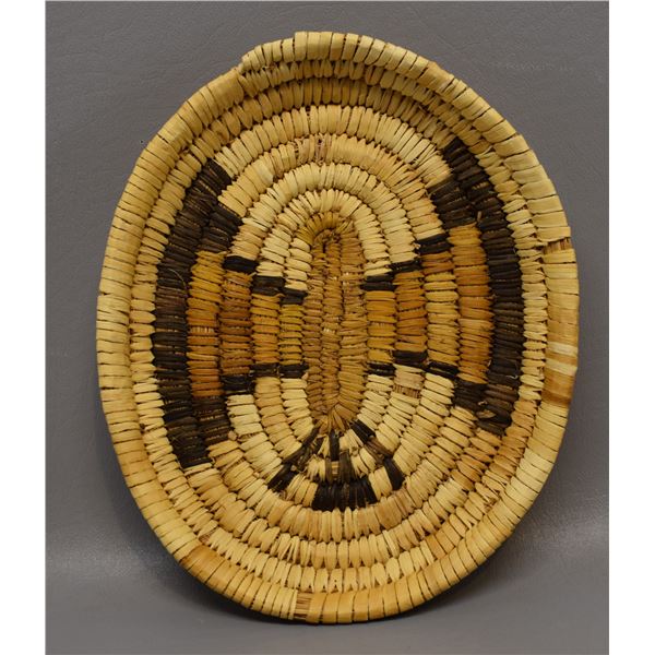 NATIVE AMERICAN PAPAGO BASKETRY TRAY