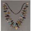 Image 1 : NATIVE AMERICAN ZUNI FETISH NECKLACE