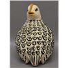 Image 4 : NATIVE AMERICAN ACOMA CERAMIC BIRD SIGNED M CHINO