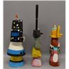 Image 4 : NATIVE AMERICAN NAVAJO ROUTE 66 STYLE KACHINA DOLLS