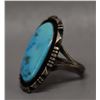 Image 2 : NATIVE AMERICAN NAVAJO SILVER RING HALLMARKED S