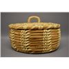 Image 1 : NATIVE AMERICAN PAPAGO LIDDED BASKET ATTRIBUTED TO THELMA ANTONE