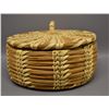 Image 4 : NATIVE AMERICAN PAPAGO LIDDED BASKET ATTRIBUTED TO THELMA ANTONE