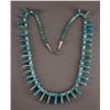 Image 1 : NATIVE AMERICAN SANTO DOMINGO TURQUOISE TAB NECKLACE