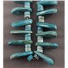 Image 2 : NATIVE AMERICAN SANTO DOMINGO TURQUOISE TAB NECKLACE