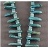 Image 4 : NATIVE AMERICAN SANTO DOMINGO TURQUOISE TAB NECKLACE