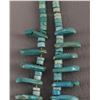 Image 5 : NATIVE AMERICAN SANTO DOMINGO TURQUOISE TAB NECKLACE