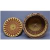 Image 13 : NATIVE AMERICAN CHIPPEWA BASKETRY CONTAINER BY EDITH BONDIE