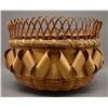 Image 2 : NATIVE AMERICAN CHIPPEWA BASKETRY CONTAINER BY EDITH BONDIE